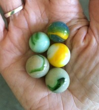 5GreenMarblesCropped