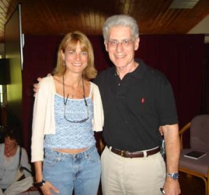 Renee at PLR training with Dr. Brian Weiss
